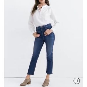 Madewell High Rise Denim Bootcut Jeans
